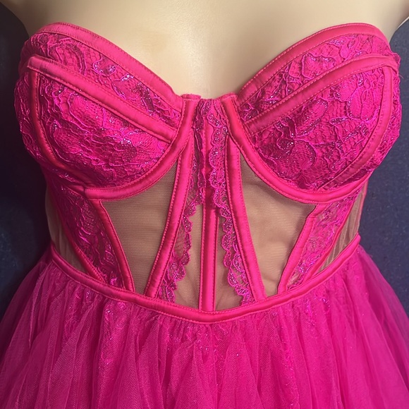 For love and lemons sz M bustier mini dress - Picture 2 of 10